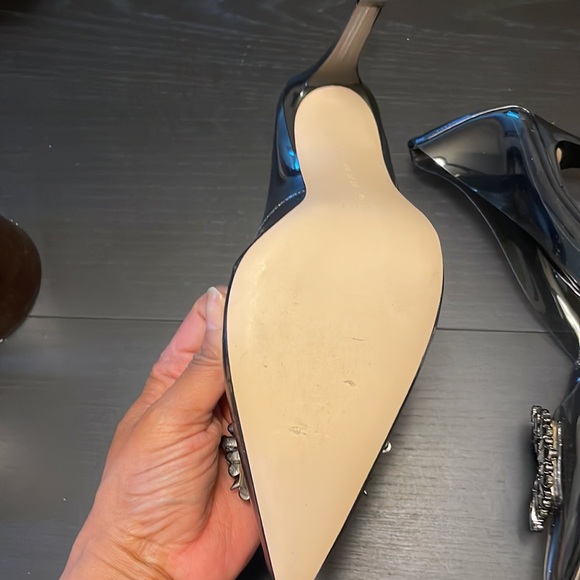 NWOT GOOD AMERICAN CINDER-F*CKING-RELLA PUMP - Picture 5 of 8